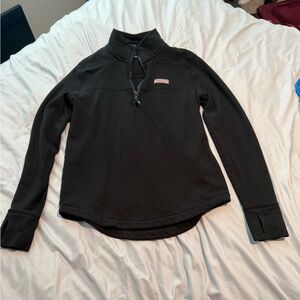 Vineyard Vines Black Long Sleeve Shep Shirt